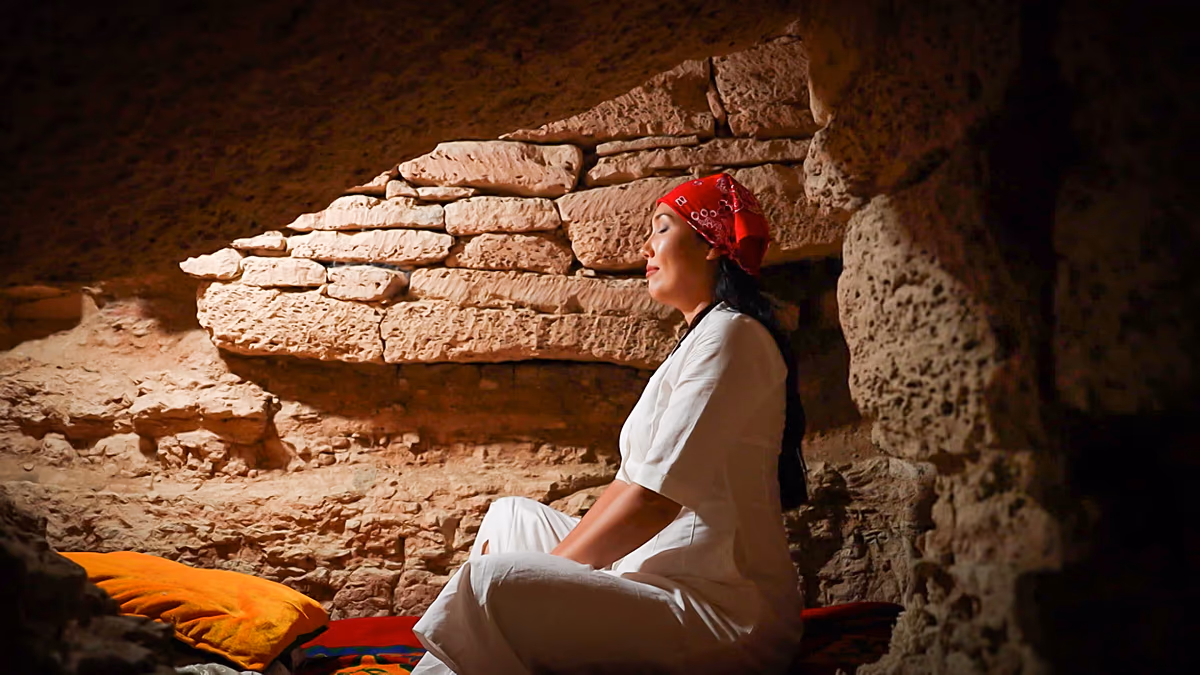 In Kasachstans historischen Felsenmoscheen, die heute von der UNESCO anerkannt sind