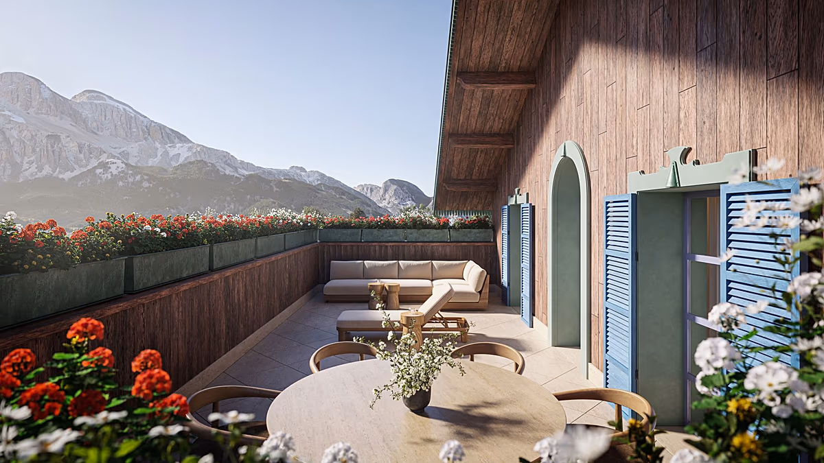 In diesem Winter wird am Fuße der Dolomiten ein atemberaubendes alpines Refugium eröffnet