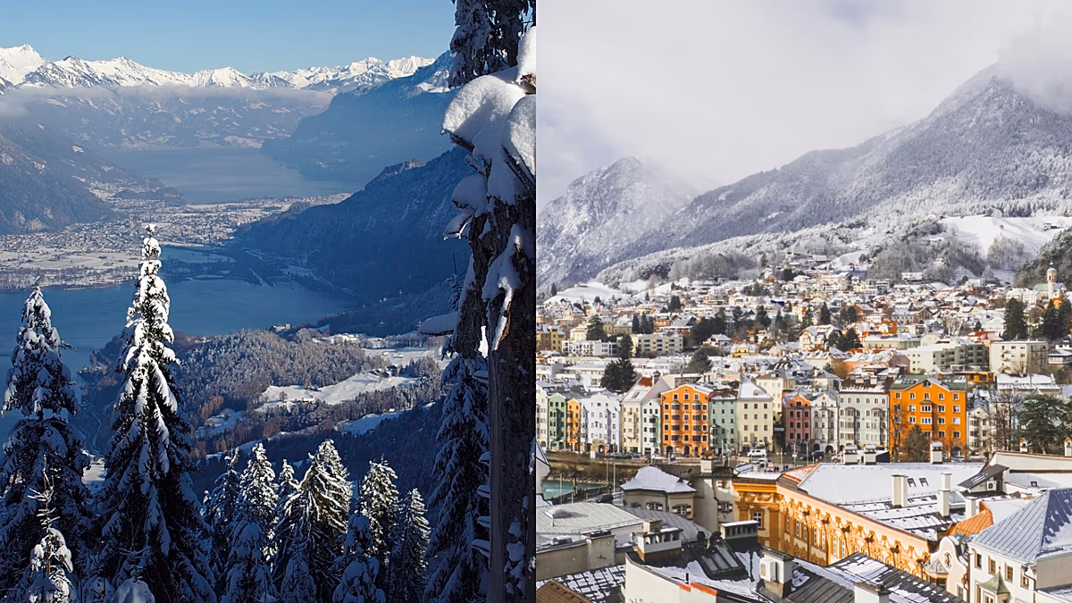 Interlaken vs. Innsbruck: Vergleich der Abenteuerreise-Hotspots Europas für einen Winterurlaub