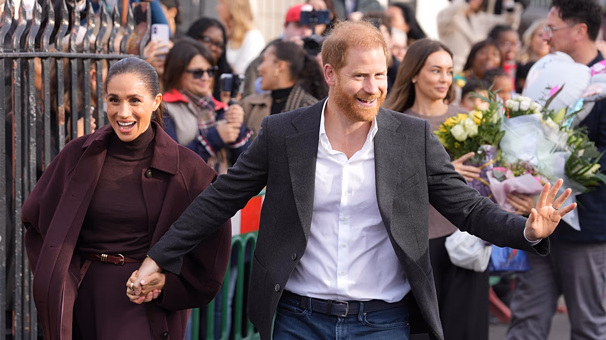 Prinz Harry und Meghan haben ihren ersten gemeinsamen öffentlichen Auftritt seit der überraschenden Rückkehr Großbritanniens