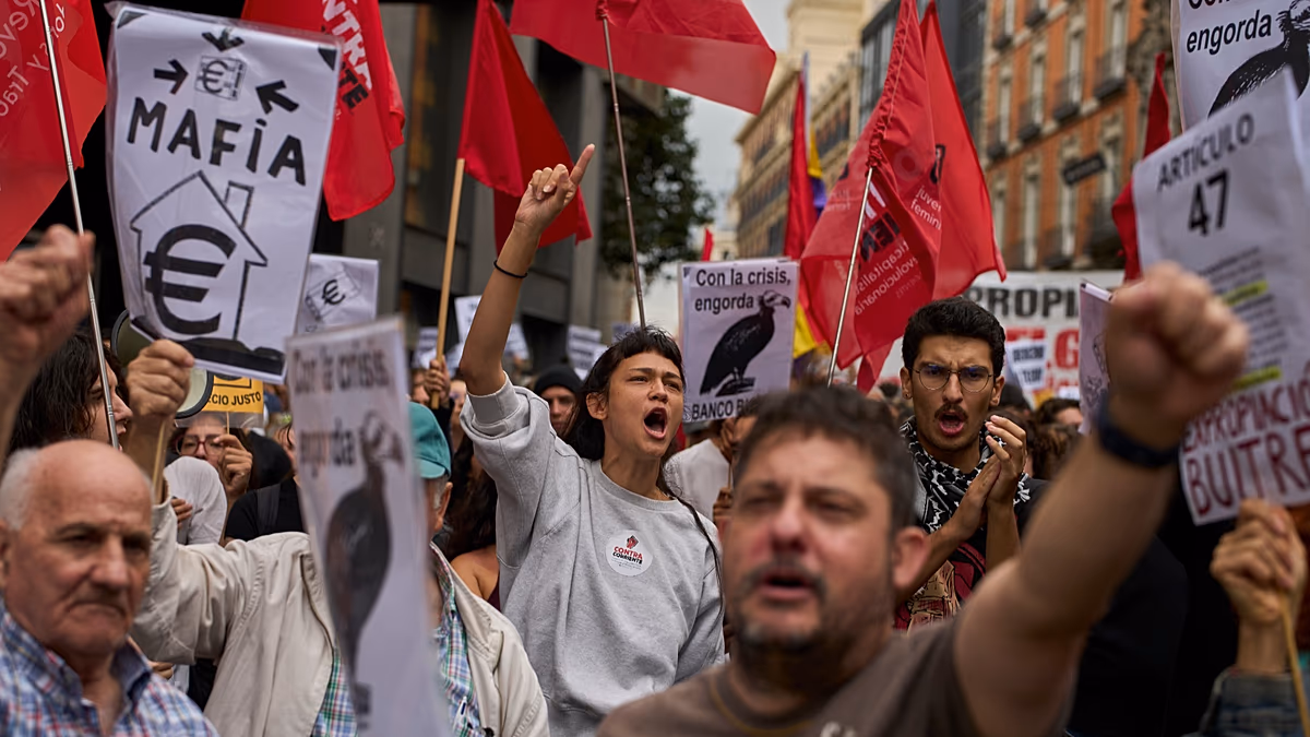 Spanien sieht sich in mehr als 50 Städten mit Wohnungsprotesten konfrontiert, nachdem das Parlament Mieterschutzmaßnahmen abgelehnt hat