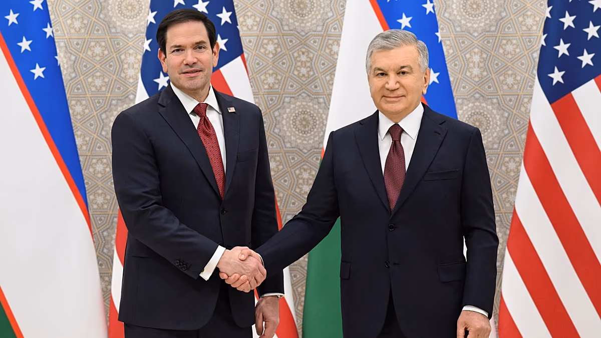 Usbekistans 12-Milliarden-Dollar-Geschäftsinitiative nimmt während Rubio-Besuch Fahrt auf