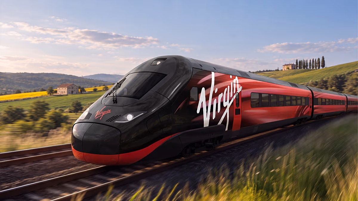 Virgin stellt neue Zugdesigns und Pläne für einen kanalübergreifenden Dienst zwischen London und Europa ab 2030 vor