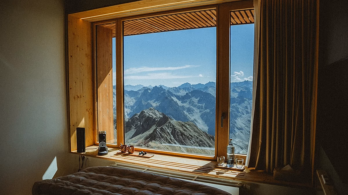 Zimmer mit Aussicht: Das höchstgelegene Hotel Frankreichs hat gerade in den Pyrenäen eröffnet
